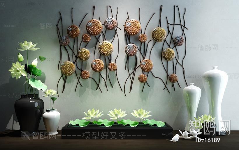 Modern New Chinese Style Wall Decoration