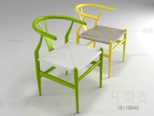 Modern New Chinese Style Single Chair