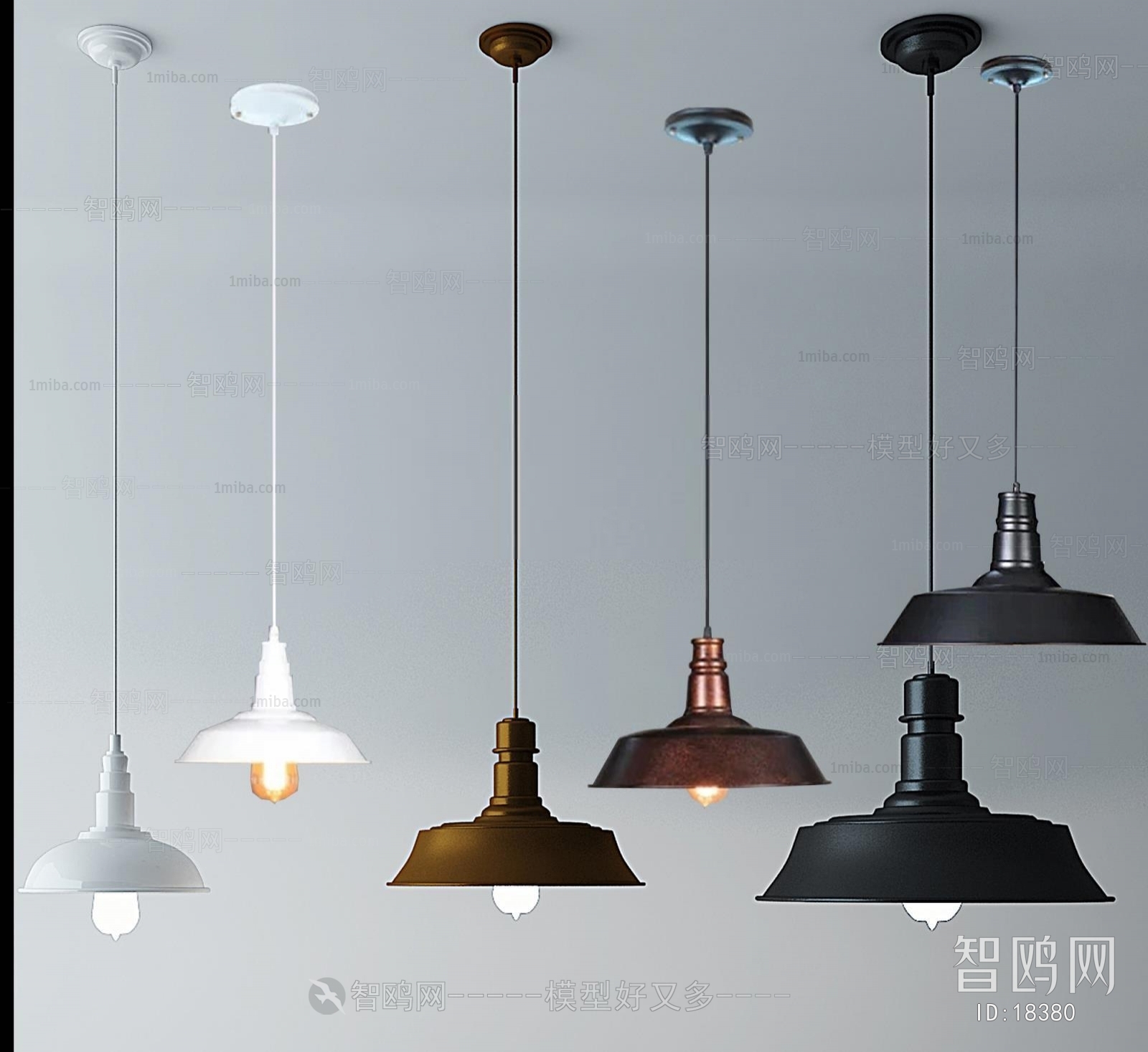 Modern Industrial Style Droplight