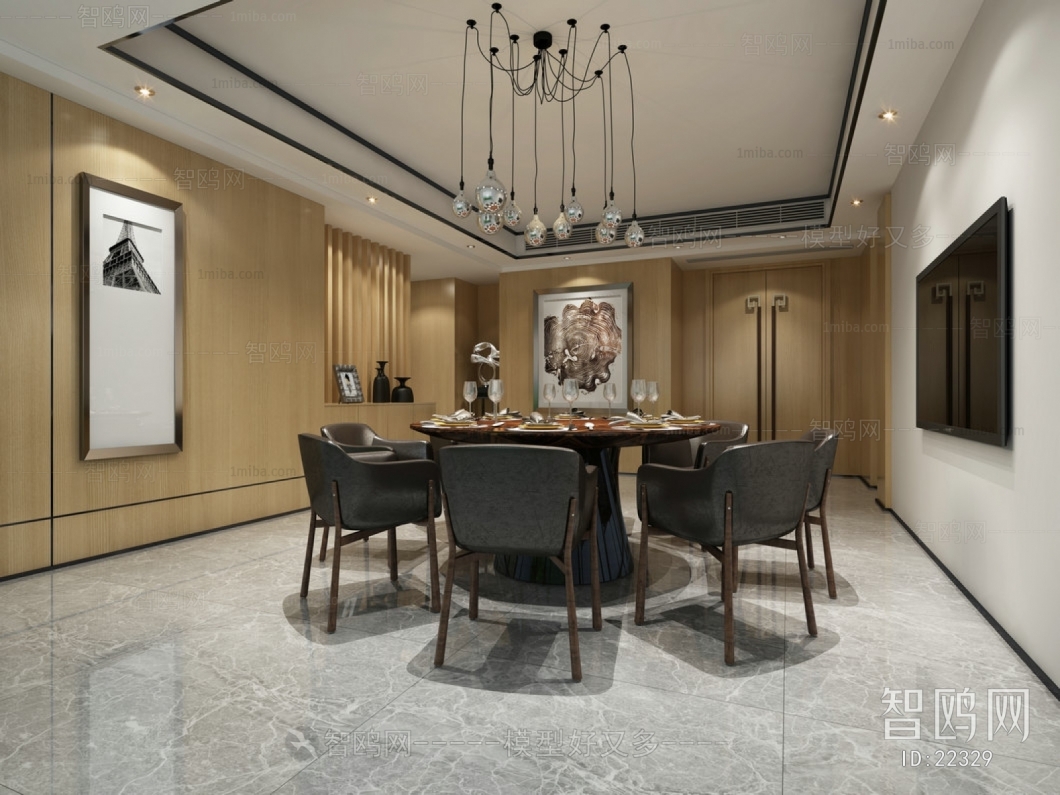 Modern New Chinese Style Dining Room