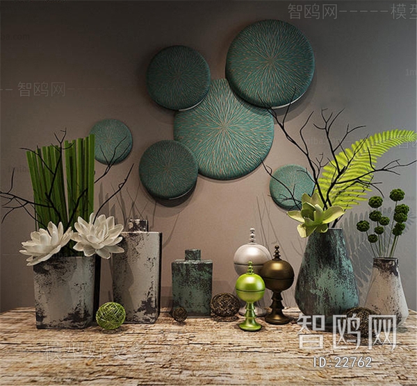 New Chinese Style Decorative Set