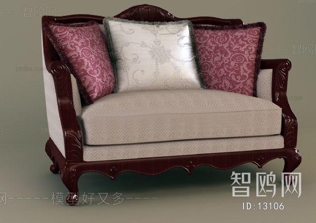 European Style Single Sofa