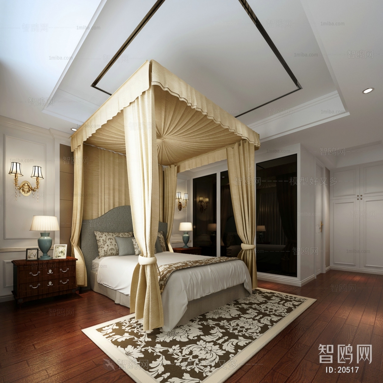 European Style Bedroom