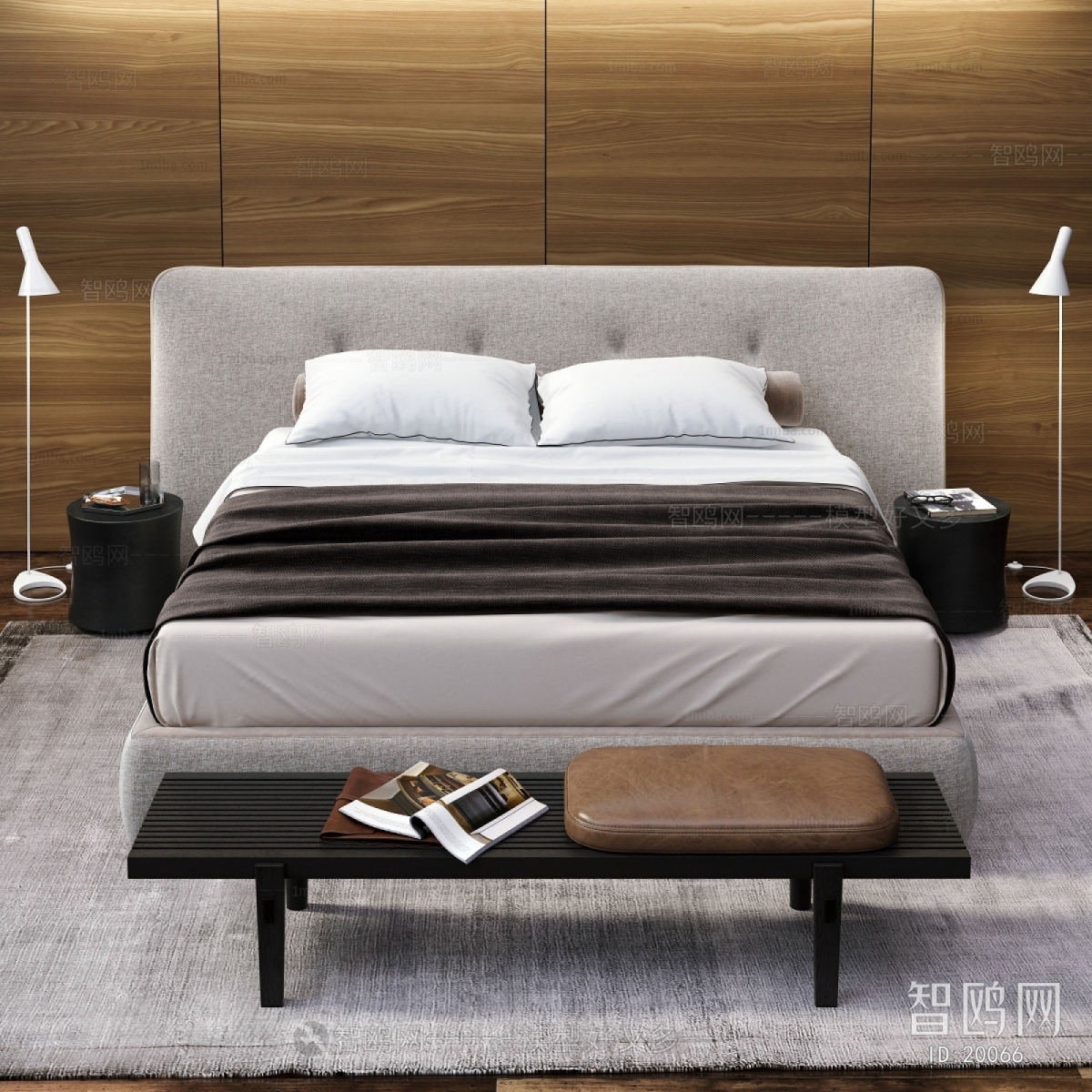 Modern Double Bed