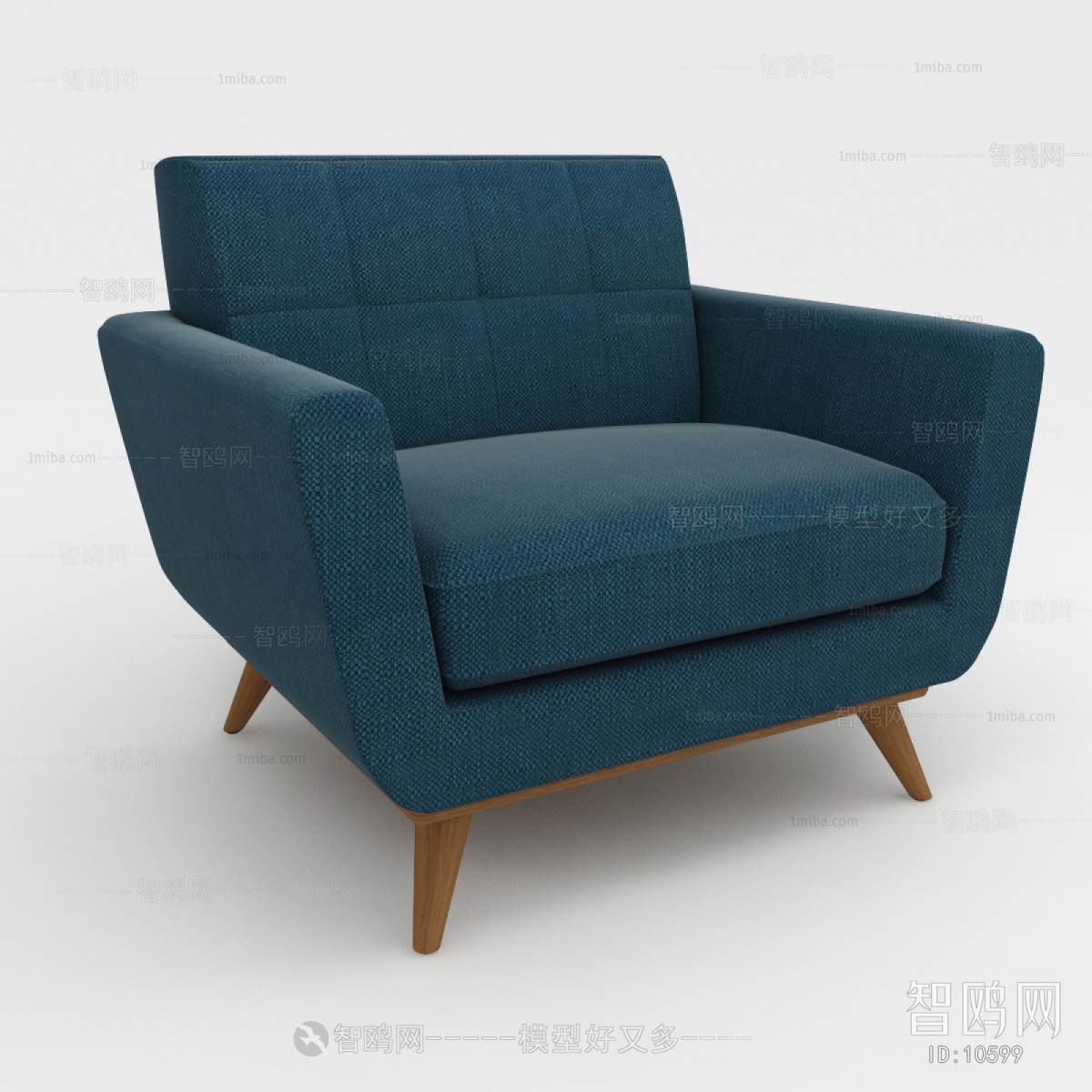 Modern Simple Style Single Sofa