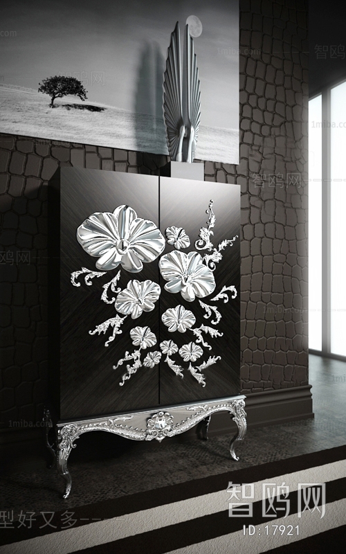 New Chinese Style Side Cabinet/Entrance Cabinet