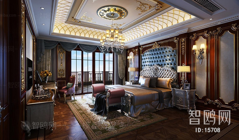 European Style French Style Bedroom