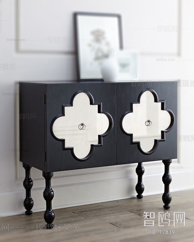 Post Modern Style New Classical Style Side Cabinet/Entrance Cabinet