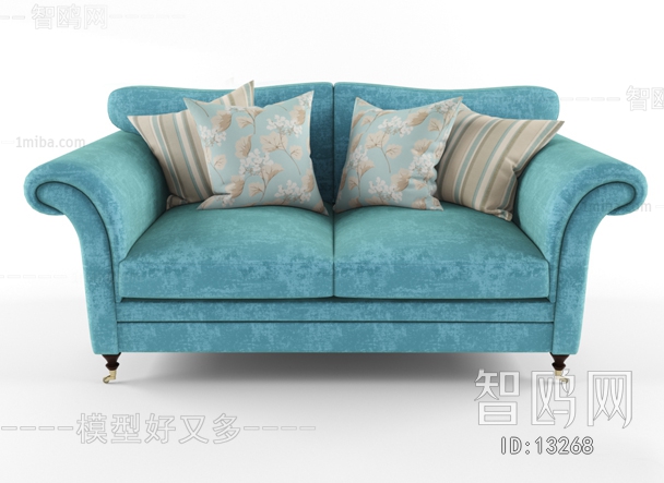 Modern Simple European Style A Sofa For Two