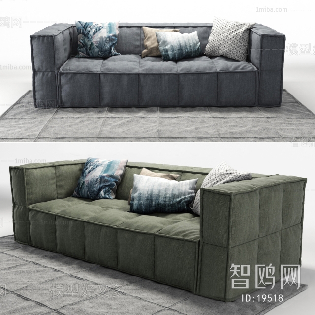 Industrial Style A Sofa For Two