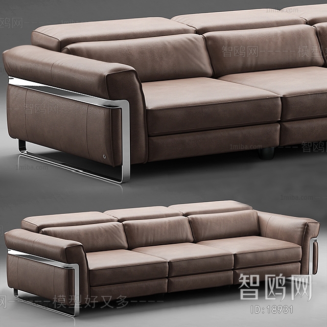 Modern Three-seat Sofa