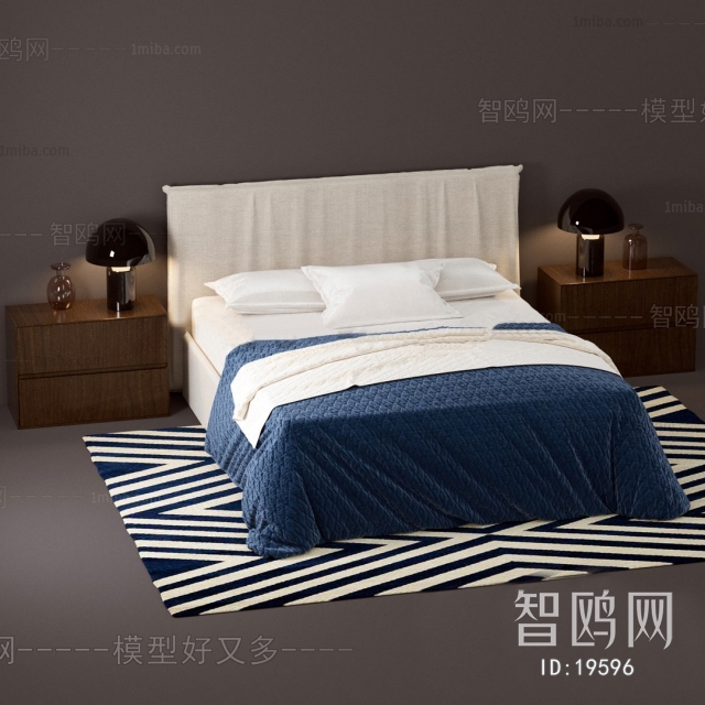 Modern Double Bed