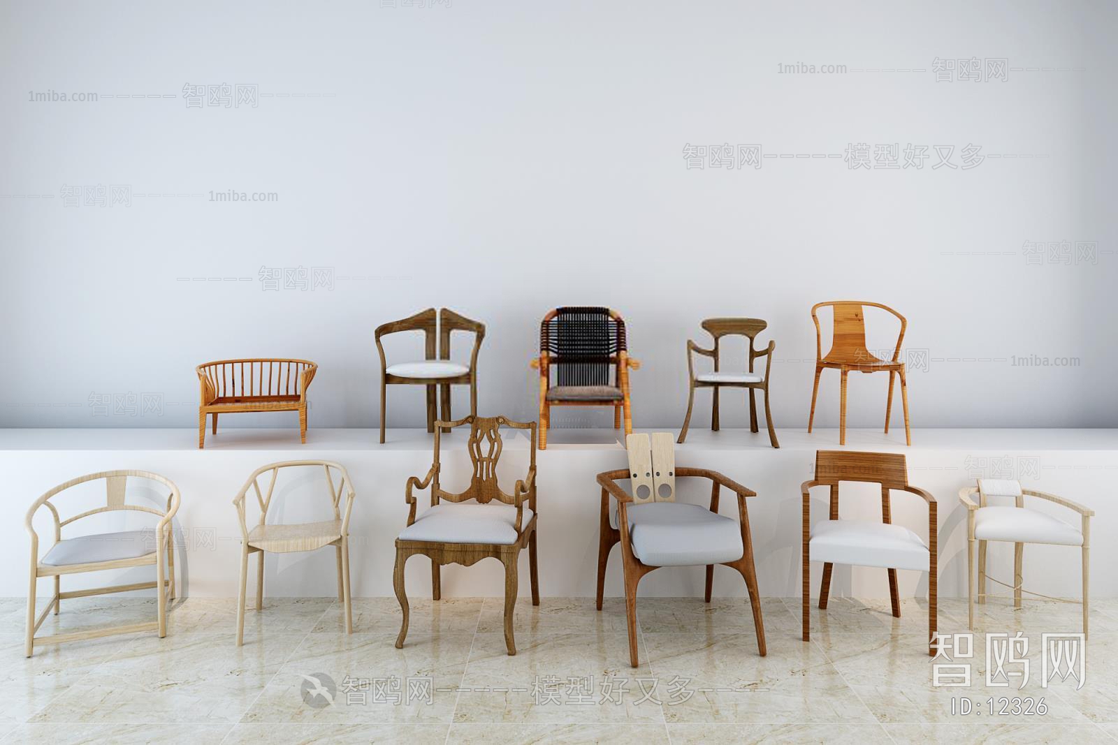 Modern European Style Single Chair