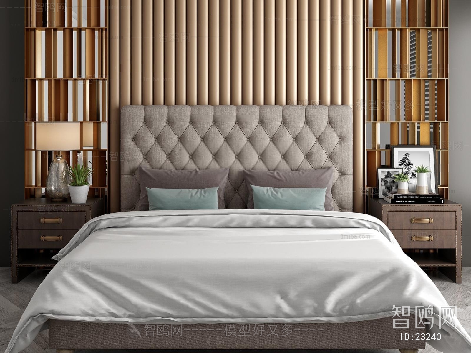 Modern Double Bed