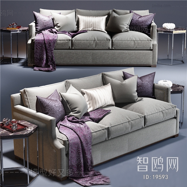 Modern Three-seat Sofa