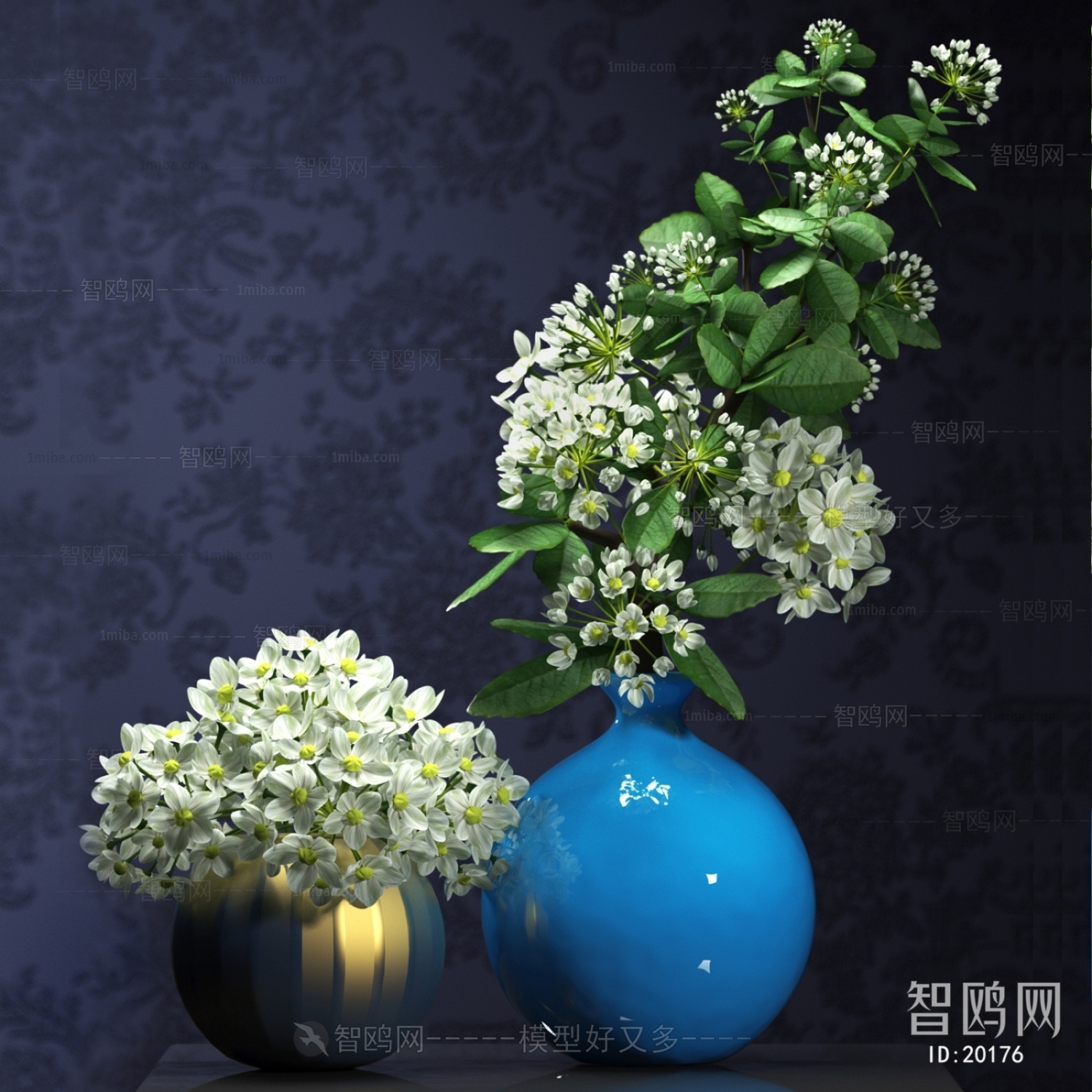 Modern New Chinese Style Flowers