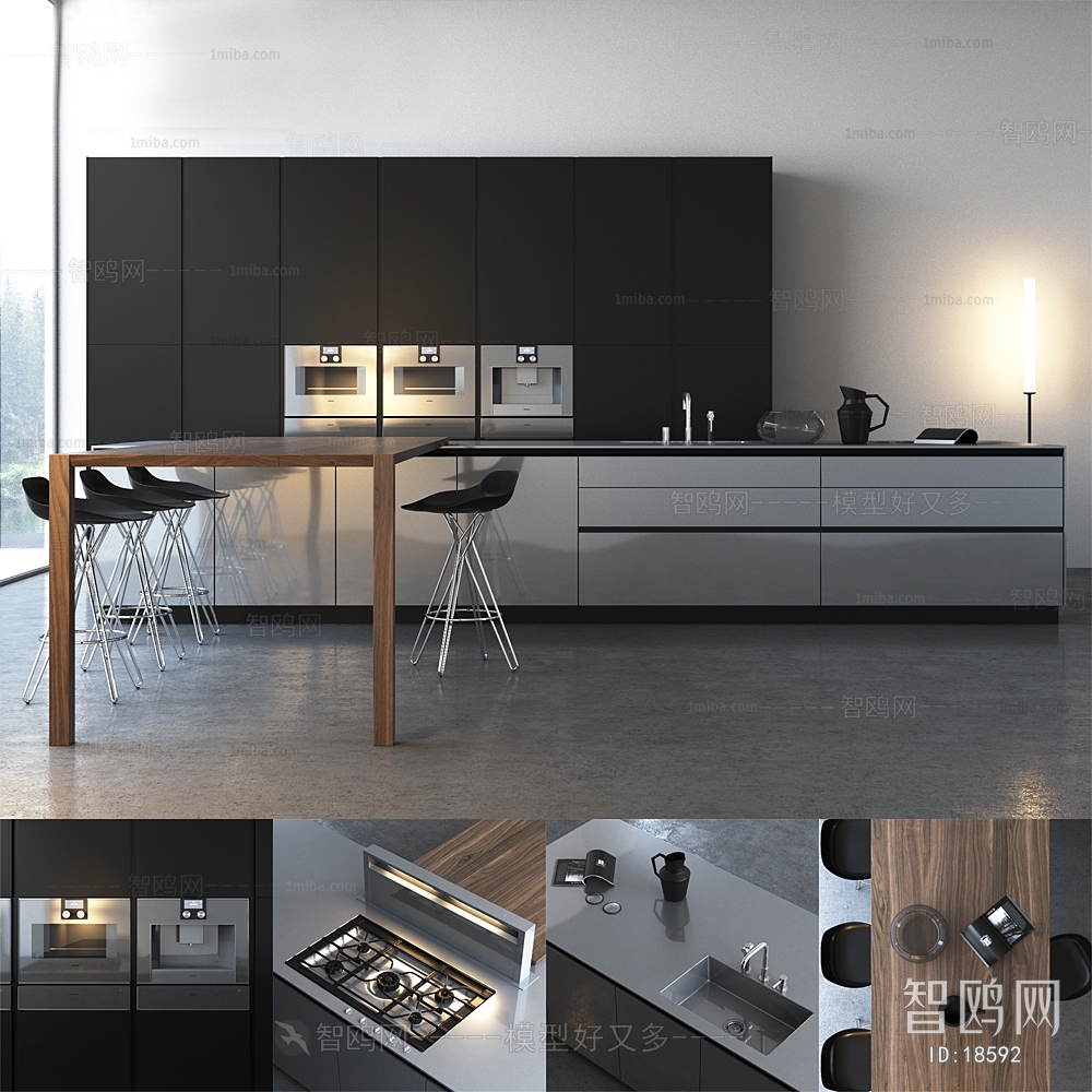 Modern The Kitchen