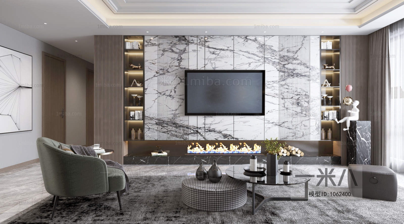 Modern A Living Room