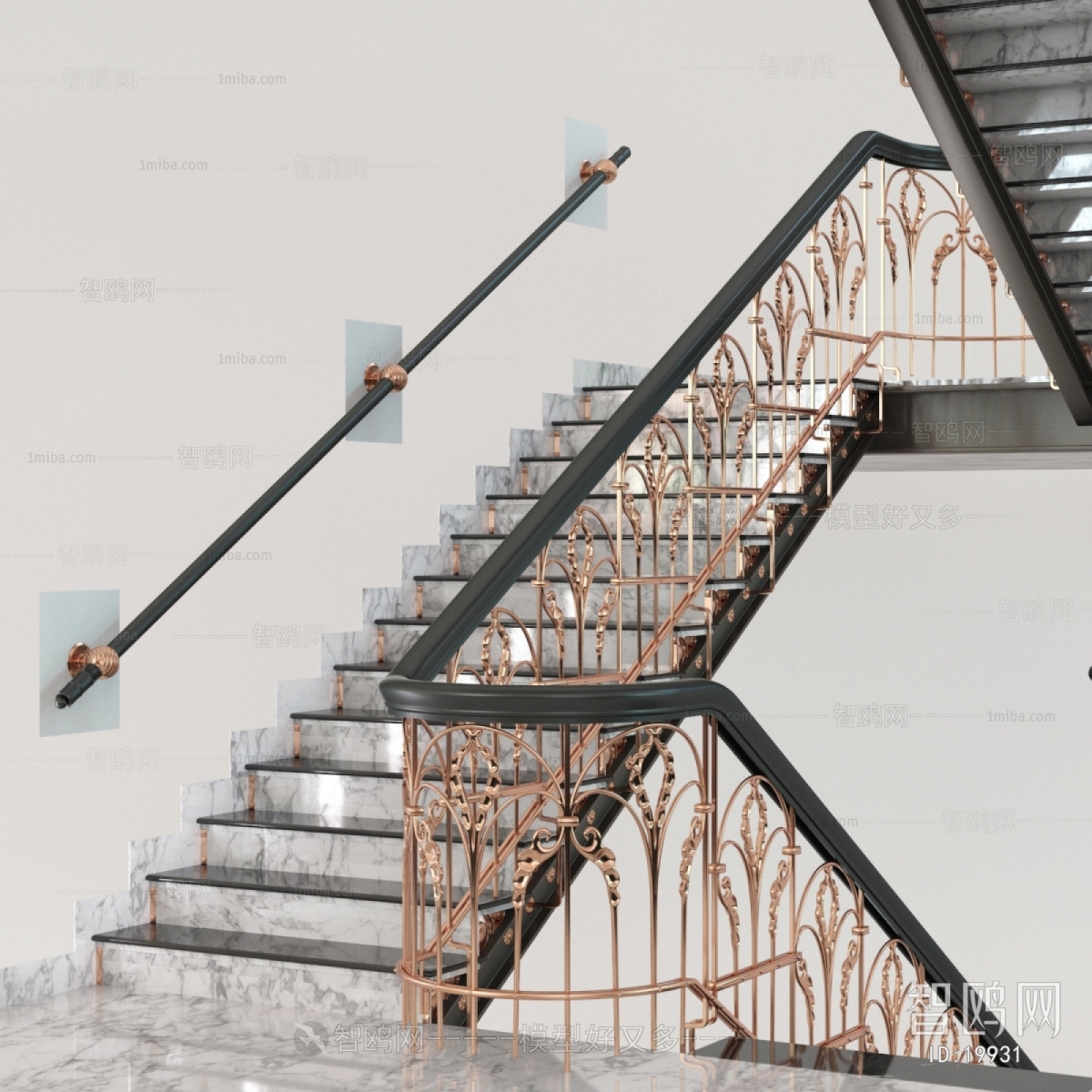 现代美式欧式楼梯栏杆/电梯