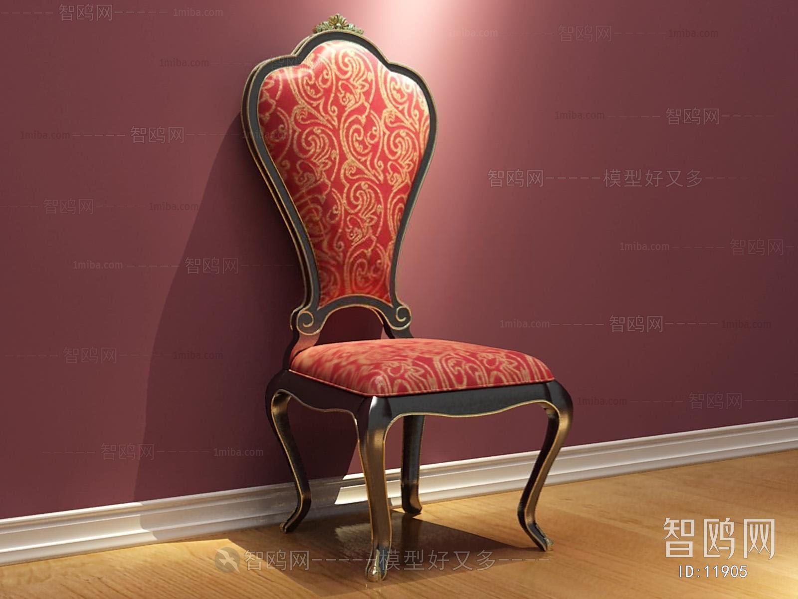 Modern European Style New Classical Style Single Chair