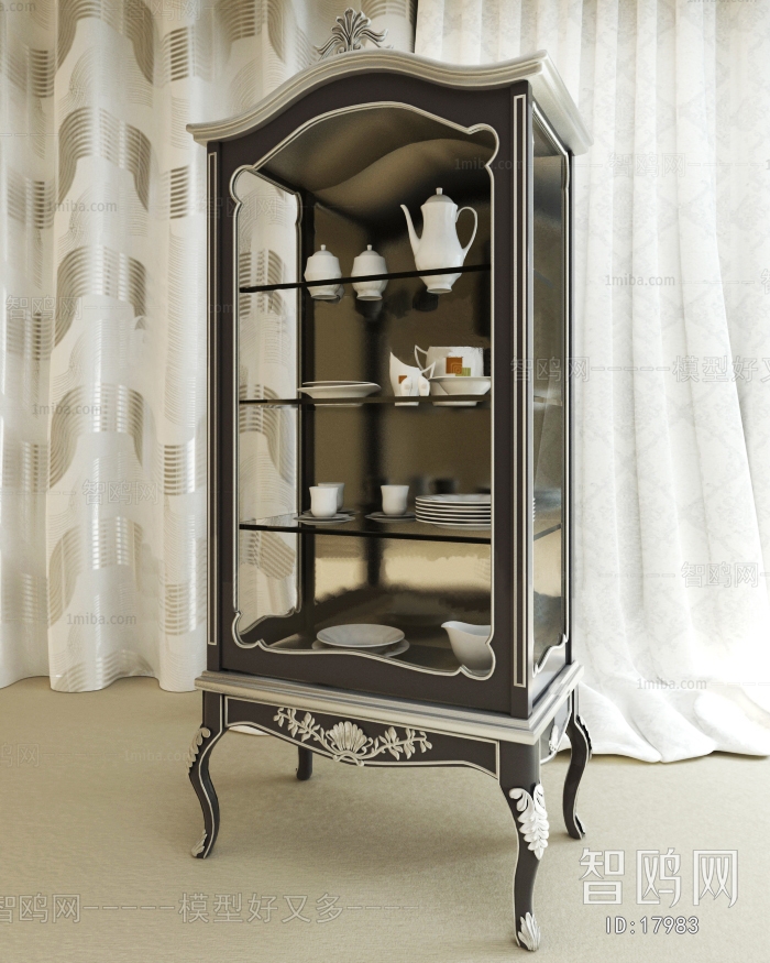 European Style New Classical Style Bookcase