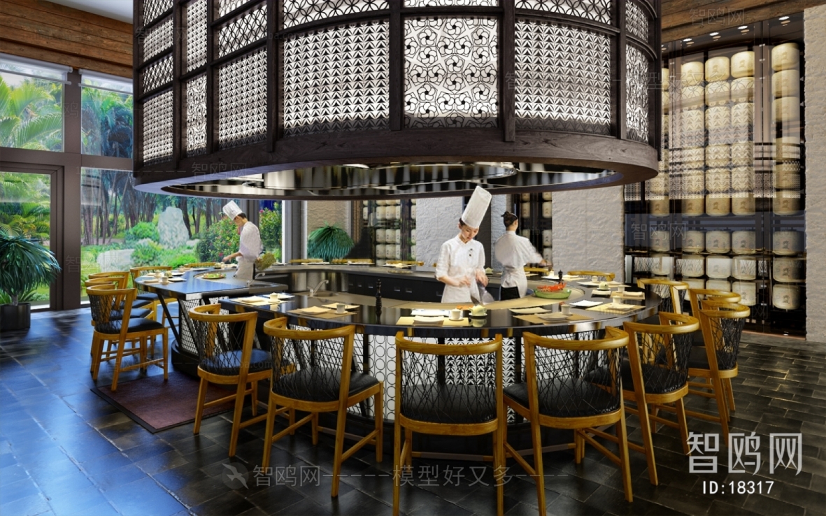 Modern New Chinese Style Restaurant