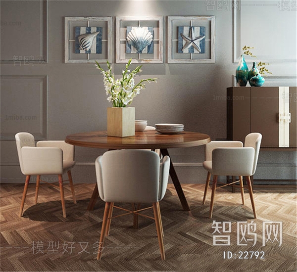 Modern Nordic Style Dining Table And Chairs