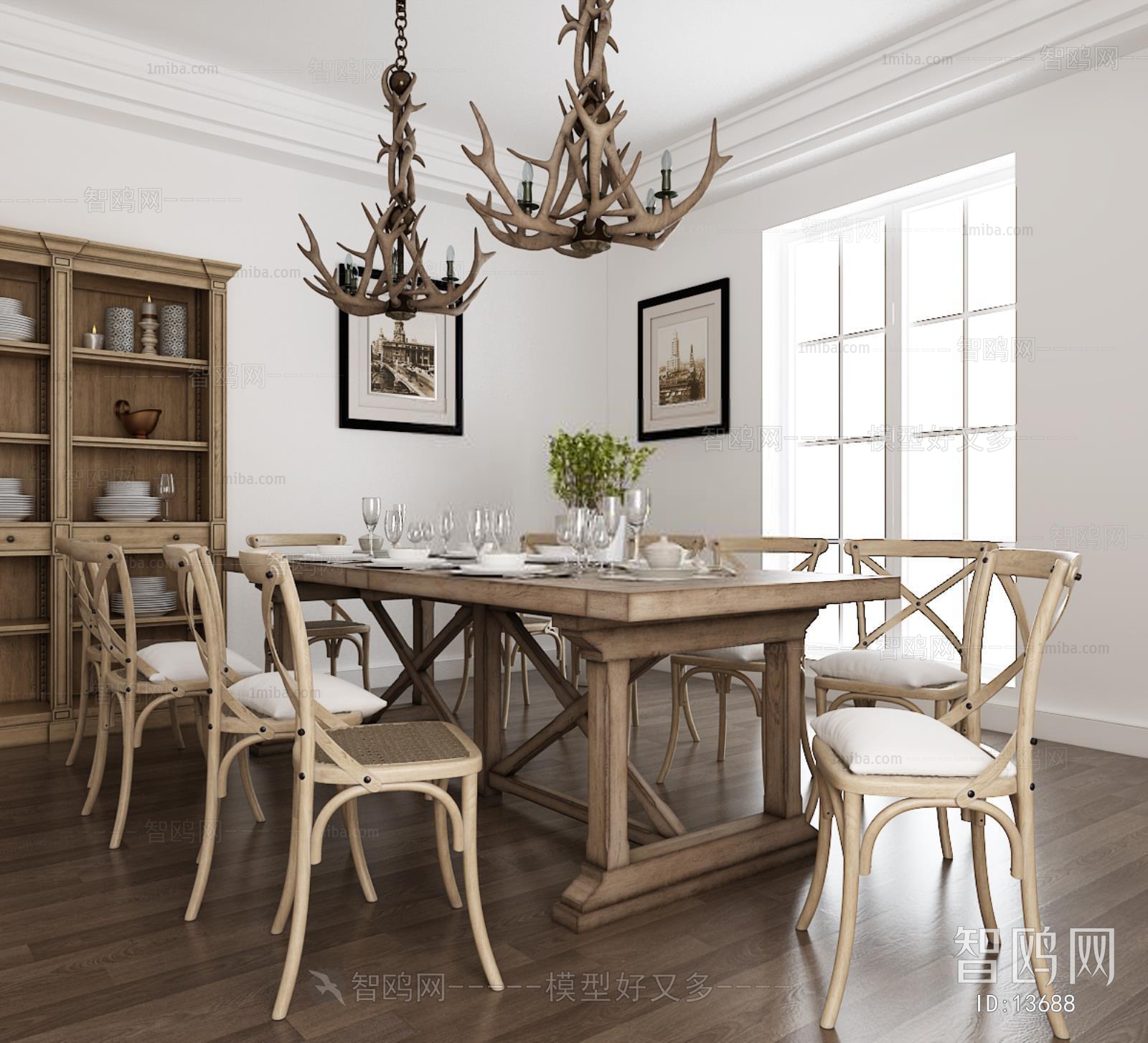 American Style Dining Room