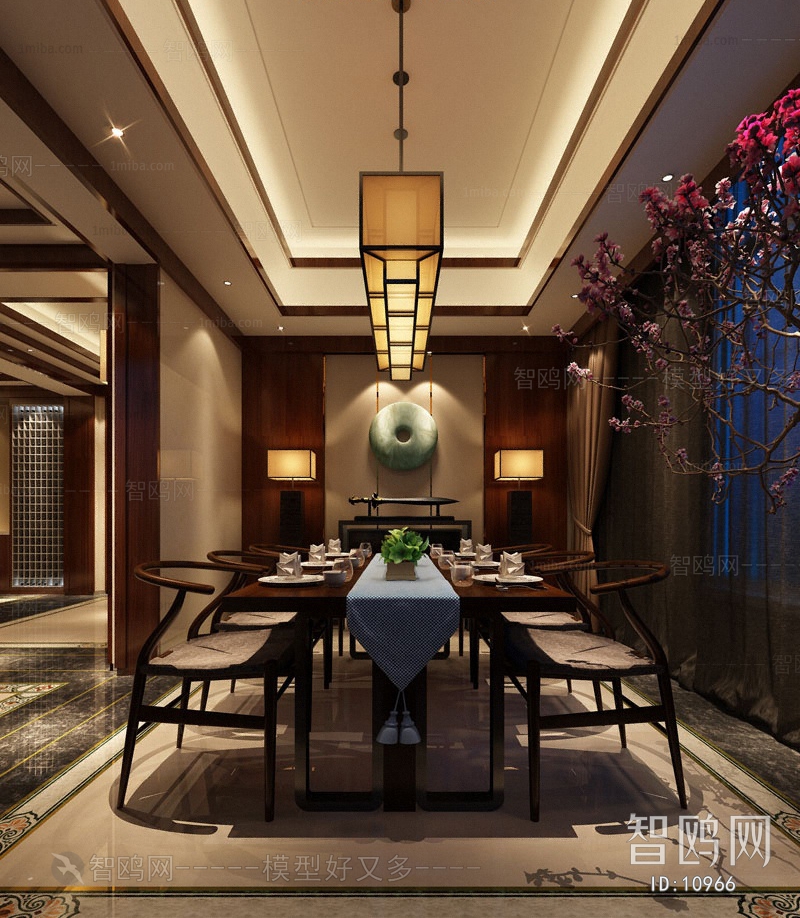 Modern New Chinese Style Dining Room