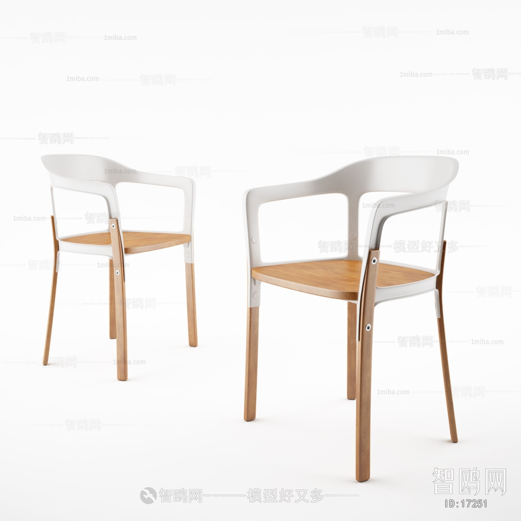 Modern Nordic Style Single Chair