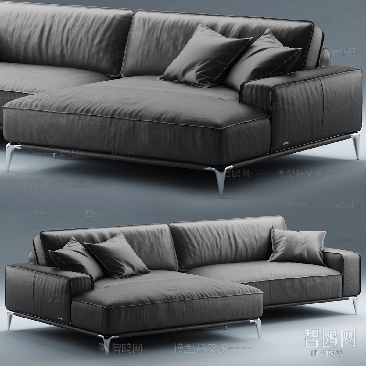 Modern Multi Person Sofa