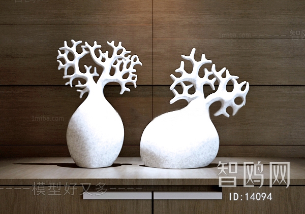 Modern New Chinese Style Decorative Set