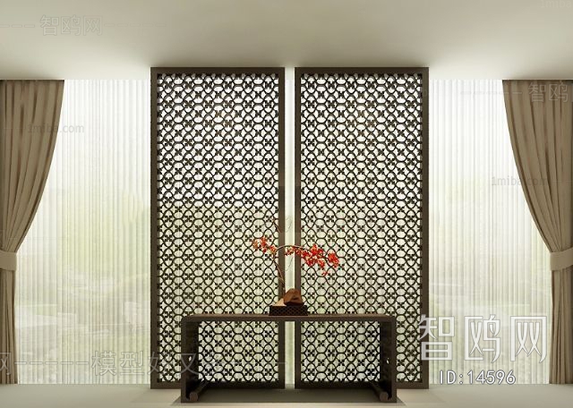 Modern New Chinese Style Partition