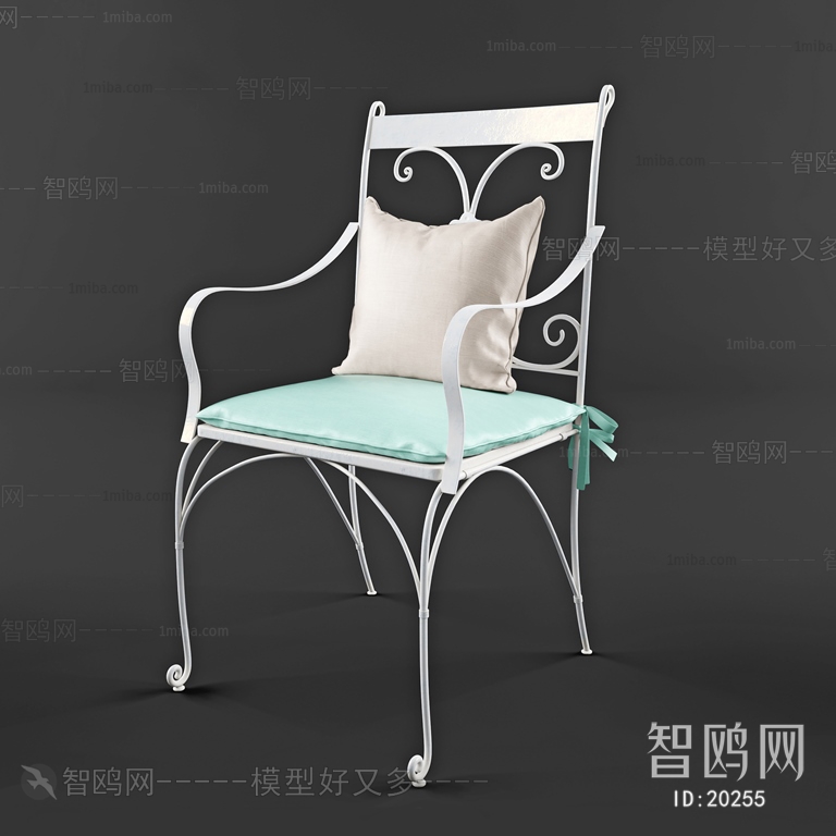 European Style Idyllic Style Single Chair