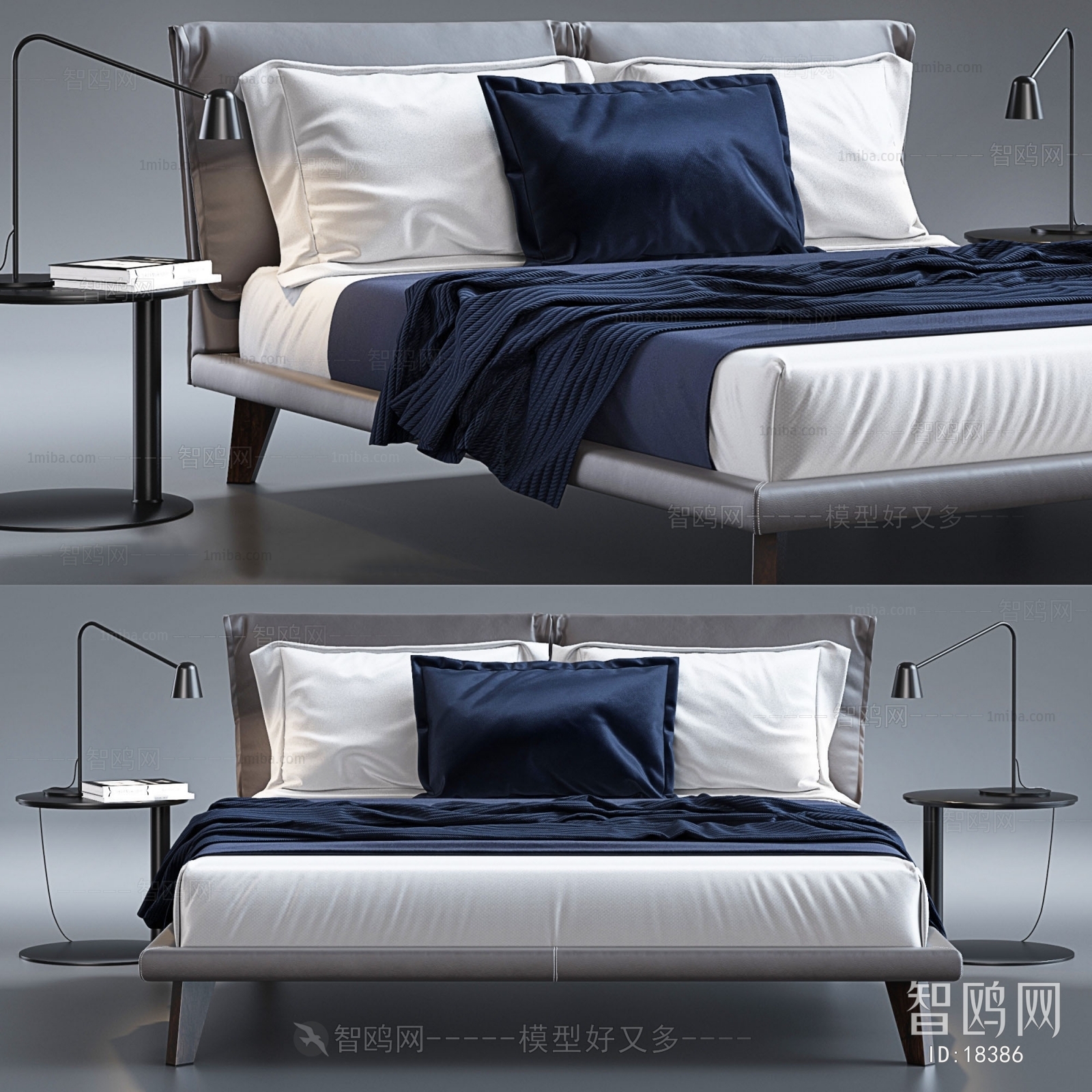 Modern Double Bed