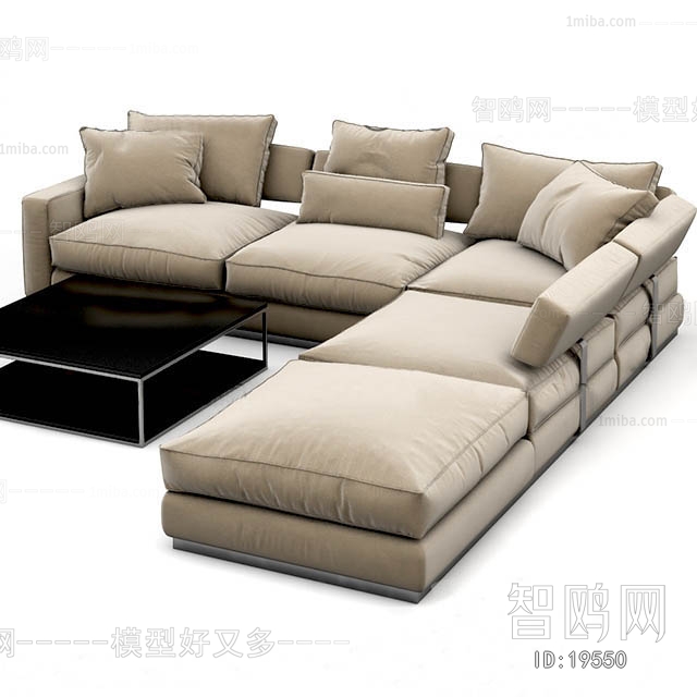 Modern Multi Person Sofa