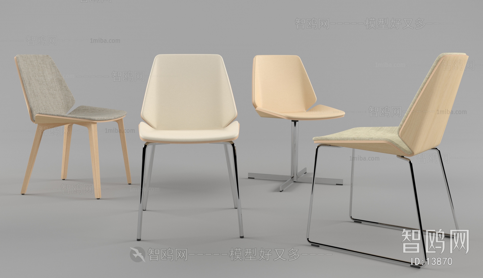 Modern Nordic Style Single Chair