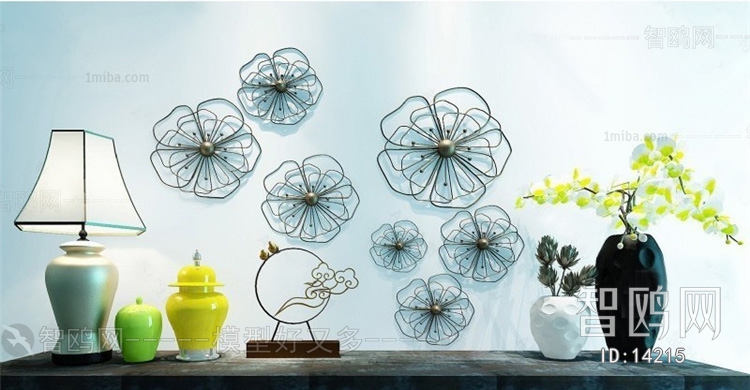 Modern New Chinese Style Wall Decoration