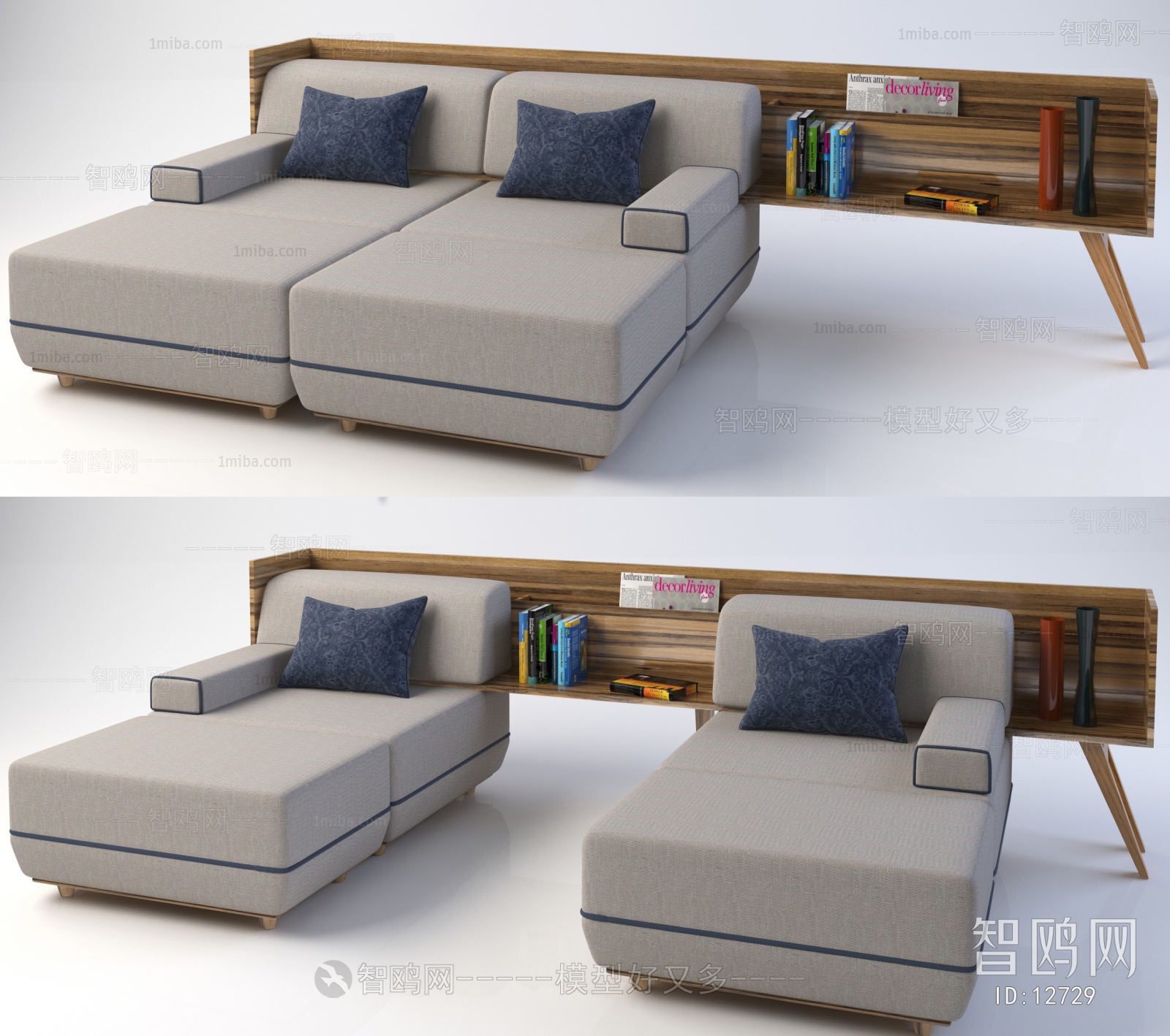 Modern Nordic Style Sofa Combination