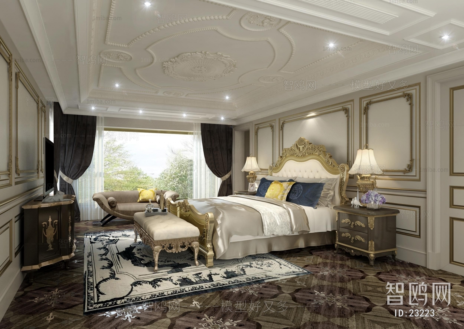 European Style French Style Bedroom