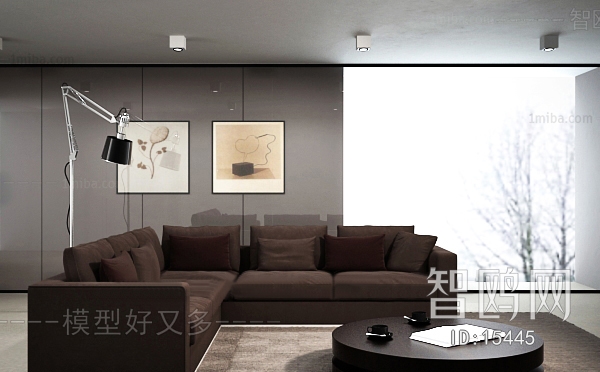 Modern Simple Style A Living Room