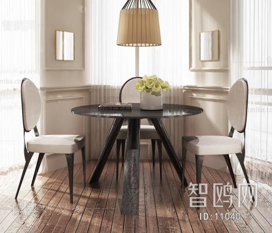 Modern Industrial Style Dining Room