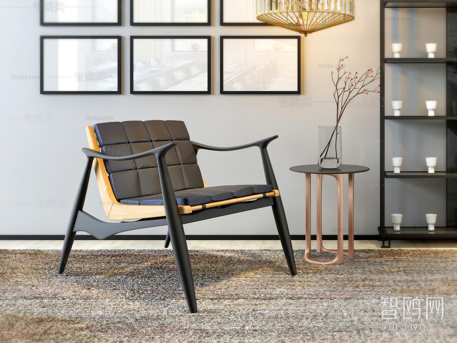 Nordic Style Post Modern Style Single Chair