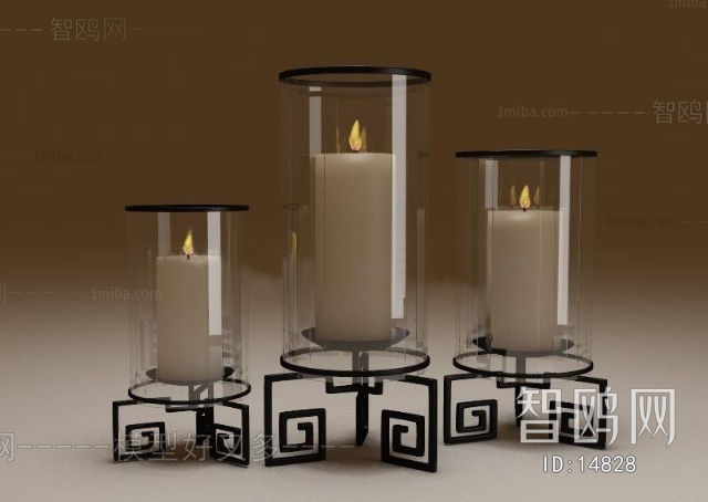 新中式蜡烛台