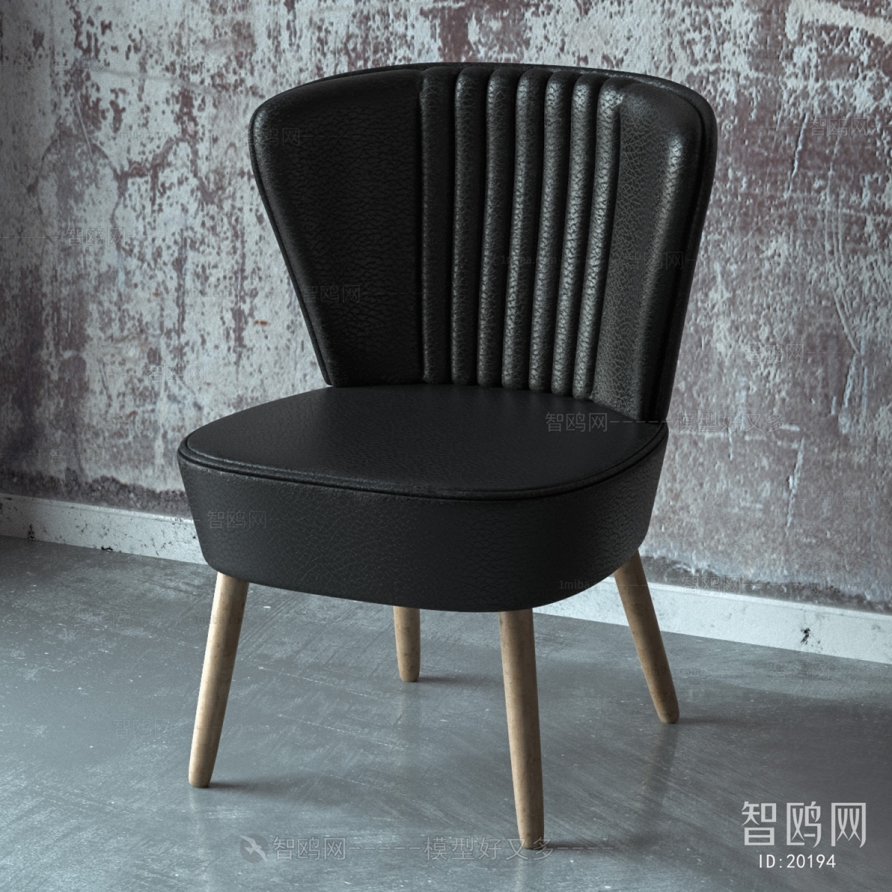 Modern Nordic Style Single Chair