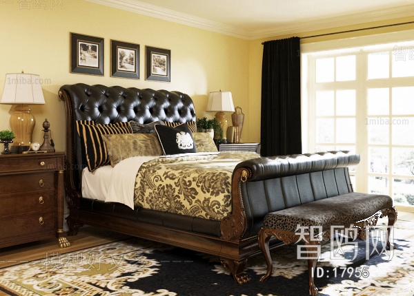 American Style Double Bed