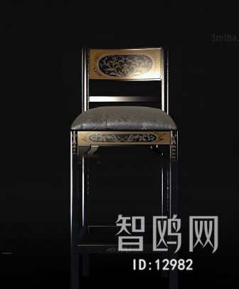 New Chinese Style Single Chair