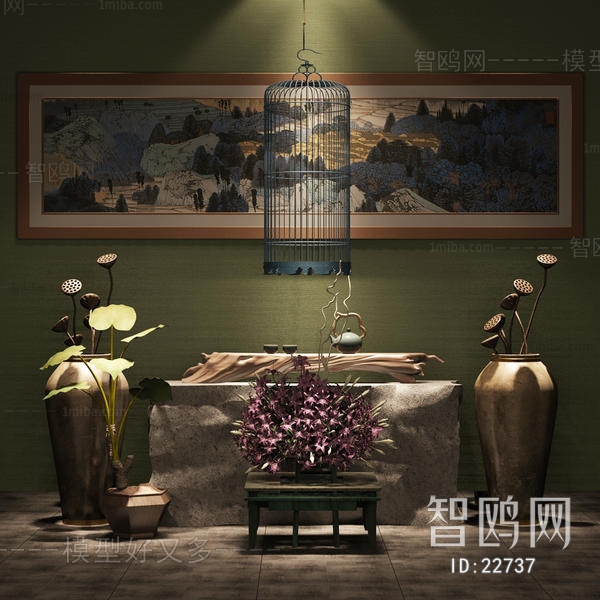 New Chinese Style Decorative Set
