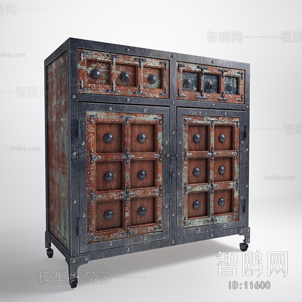 Industrial Style Classical Style Side Cabinet/Entrance Cabinet