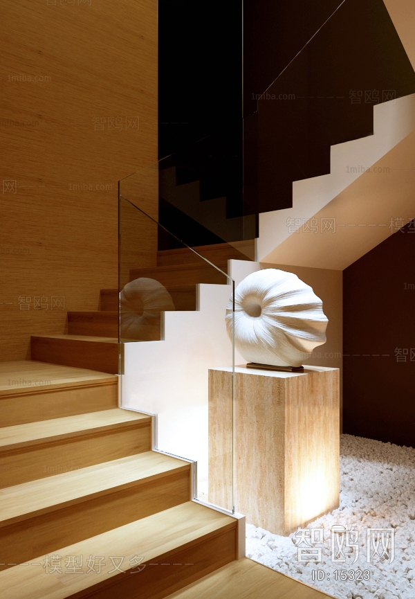 Modern Stair Balustrade/elevator